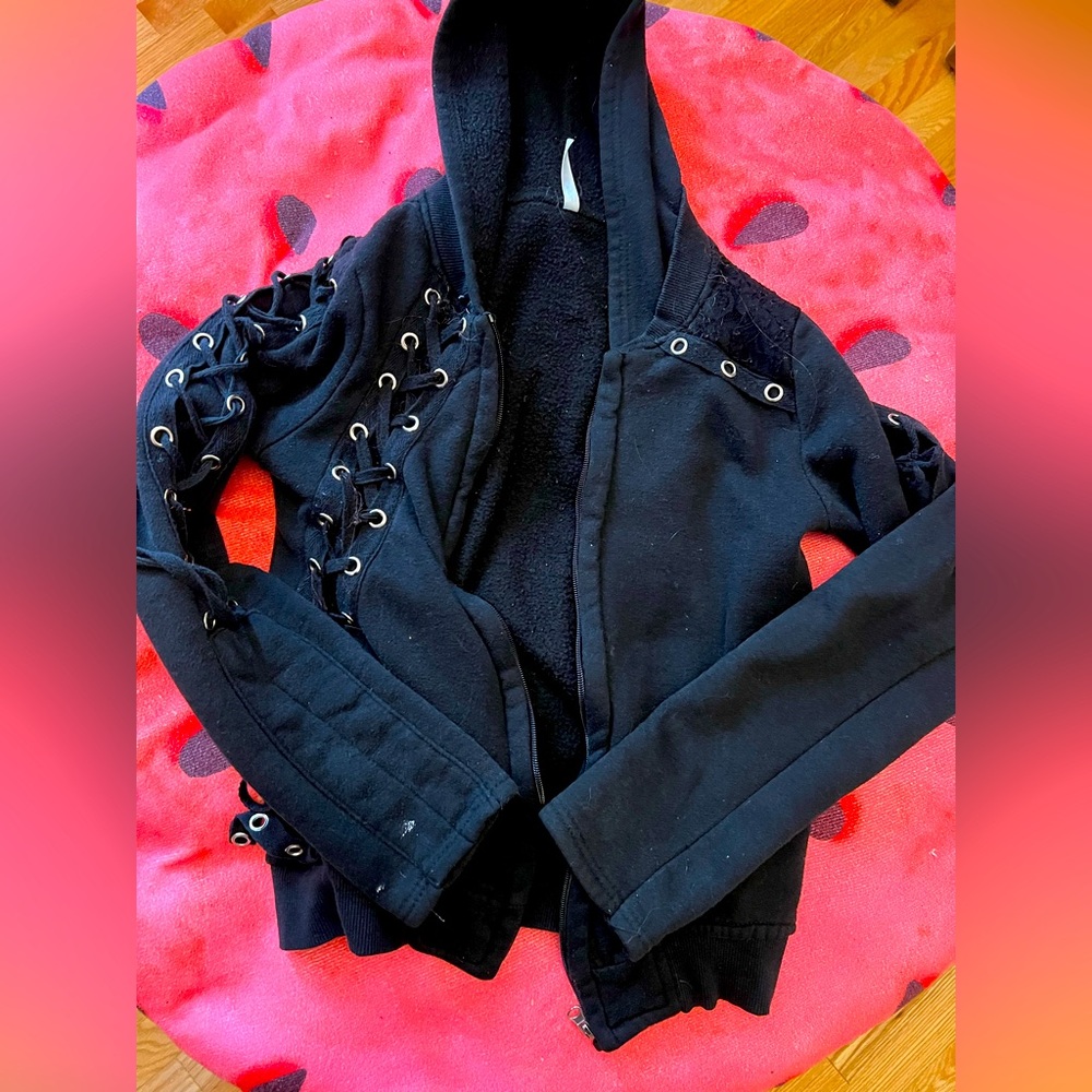 Gothic punk sweater hoodie